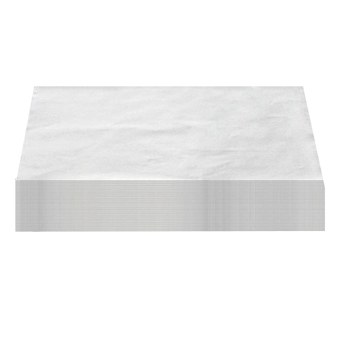 Crofta 100x 15.7"x27.6" Disposable Bed Sheets Non-woven for Massage SPA Table White