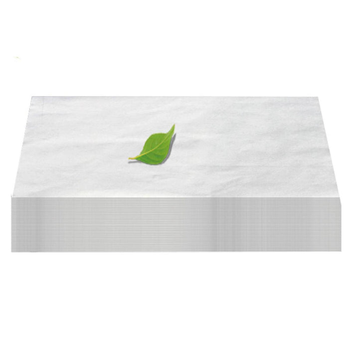 Crofta 100x 15.7"x27.6" Disposable Bed Sheets Non-woven for Massage SPA Table White