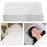 Crofta 100x 15.7"x27.6" Disposable Bed Sheets Non-woven for Massage SPA Table White