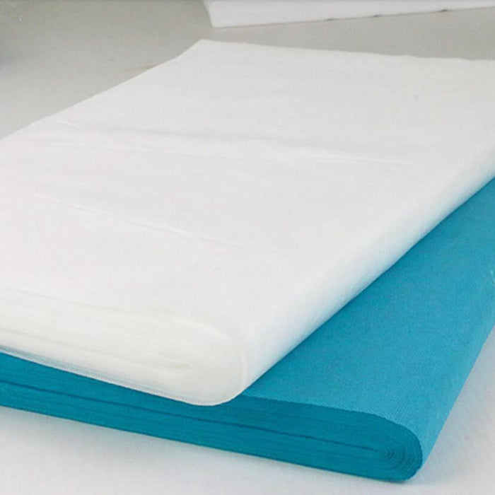 Crofta 100x 15.7"x27.6" Disposable Bed Sheets Non-woven for Massage SPA Table Blue