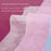 Crofta 100x 15.7"x27.6" Disposable Bed Sheets Non-woven for Massage SPA Table Pink