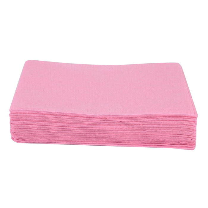 Crofta 10Piece Bed Sheets Perforated Massage Table Covers for Tattoo 80x180cm Pink