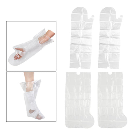 Crofta Waterproof Adult Cast Cover Bandage Protector for Wrist Hand Ankle Arm