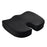 Crofta Memory Foam Coccyx Tailbone Seat Cushion Orthopedic Chair Pillow Black