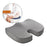 Crofta Memory Foam Coccyx Tailbone Seat Cushion Orthopedic Chair Pillow Gray