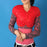 Crofta Women Down Jacket Warm Shoulder Warmer Thermal Wrap Protector Red M