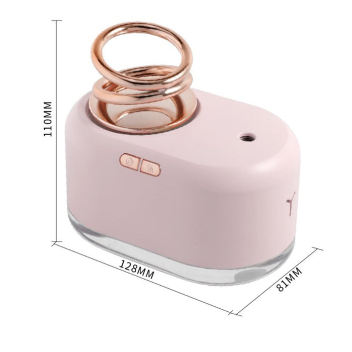 Crofta LED LIGHT UP Air Oil Aroma Diffuser Humidifier Essential Purifier Pink