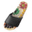 Crofta 1 Pair Foot Massage Slipper Acupressure Foot Acupuncture Shoes Black 37-38