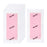 Crofta 10x Hair Removal Wax Strips for Upper Lip Chin Fingers Toes Facial Peach