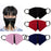 Crofta Zipper Face Guard Easy to Eat & Drink Face Procetion for Women Men  Red