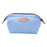 Crofta Womens Make Up Bag Small Printed Cosmetic Pouch Funny Cute Wash Bag Toiletry Blue