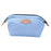 Crofta Womens Make Up Bag Small Printed Cosmetic Pouch Funny Cute Wash Bag Toiletry Blue