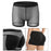 Crofta Women Padded Bum Pants Butt Lifter Panty Body Enhancer Underwear Black S