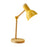 Crofta Stylish Wooden Iron LED Multi-Joint Reading Table Lamp Task Light Flexible Yellow 5W