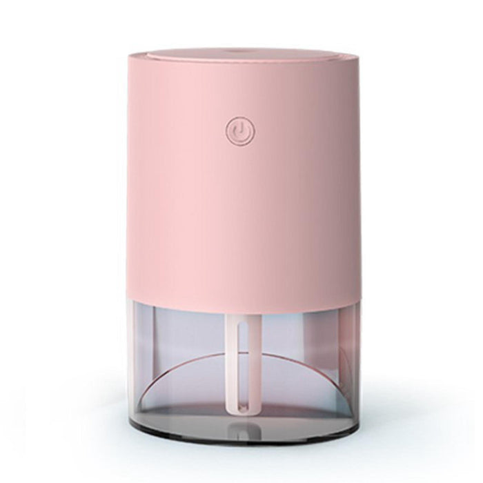 Crofta 390ml USB Mini Car Home Humidifier Aroma Oil Diffuser Mist Purifier Pink