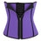 Crofta Women Shapers Slimming Waist Trainer Body Shaper Waist Corset Purple L