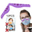 Crofta 10x Inner Anti Fog Nose Bridge Pads Clip Strips Silicone Inner Purple