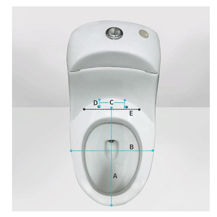 Crofta 2 in 1 Toilet Seat with Built-In Training Seat Space Saving Solution