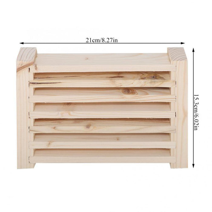 Crofta Wooden Sauna Room Air Vent Grille Ventilation Panel Spa Sauna Room Accessory