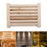 Crofta Wooden Sauna Room Air Vent Grille Ventilation Panel Spa Sauna Room Accessory