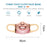 Crofta Funny Mask Bandit Prank Face Mask Washable Mouth Cover For Men/Women E