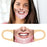 Crofta Funny Mask Bandit Prank Face Mask Washable Mouth Cover For Men/Women E