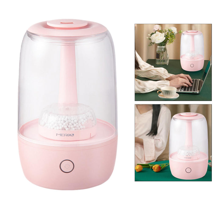 Crofta Humidifier for Bedroom 3.5L Whisper Quiet Premium Humidifying Unit pink