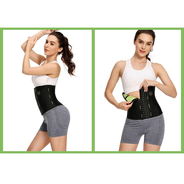 Crofta Women Comfortable Waist Trainer Corset Slimming Belt Cincher S