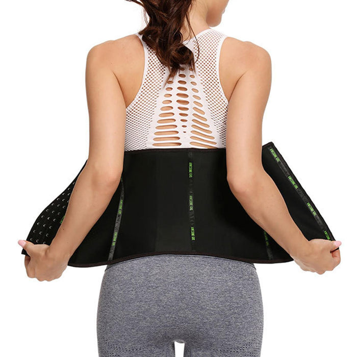 Crofta Women Comfortable Waist Trainer Corset Slimming Belt Cincher S