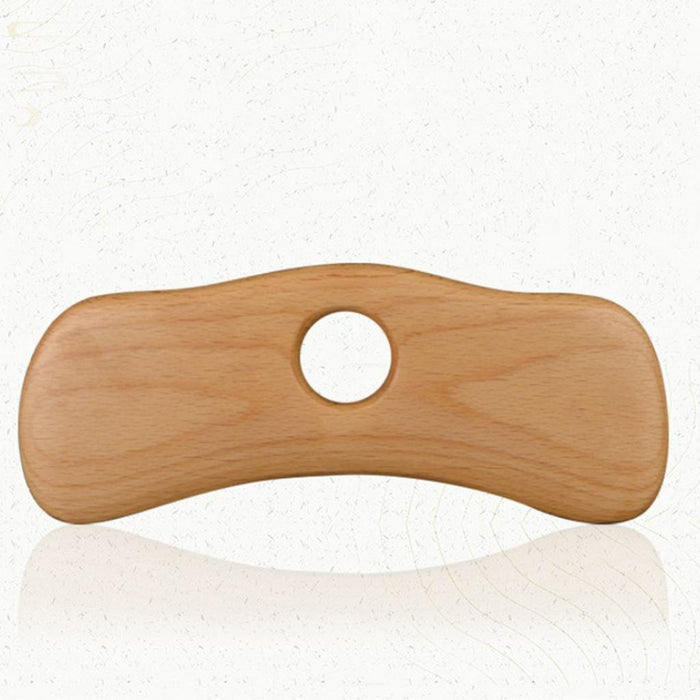 Crofta Wooden Massage Scraping Board Gua sha for Neck Shoulder for Back Legs Arms C