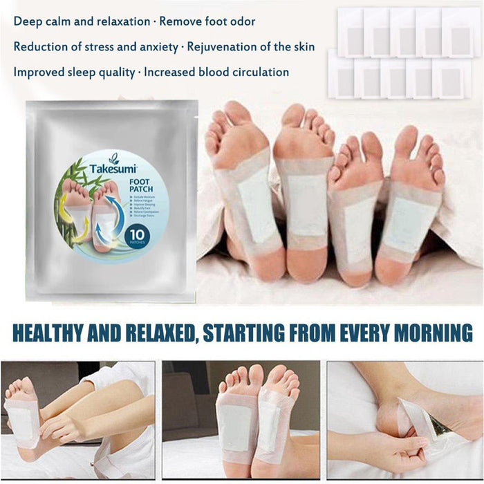 Crofta 10 Pcs Foot Pads for Foot Care Easy to Use Warm Feet Premium Ingredients