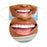 Crofta Creativity 3D Print Funny Bandit Prank Face Mask Masque Mouth Cover D