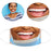 Crofta Creativity 3D Print Funny Bandit Prank Face Mask Masque Mouth Cover D