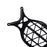 Crofta 3D Mask Bracket Inner Support for More Breathing Space Reusable black