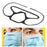 Crofta Face Mask Holder Outer Support Frame Convenient Anti-Lost Anti-fogging black