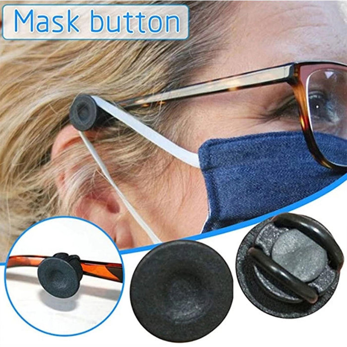 Crofta Glasses Elastic Mask Regulator Ear Saver Ear Protector Adjustment Buckle