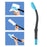 Crofta 15" Toilet Aid Long Reach Comfort Bottome Wiper for Toilet Paper Grip Blue