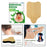 Crofta 12 Sheets Natural Cervical Patch Relaxing Pain Plaster Sticker Self Adhesive