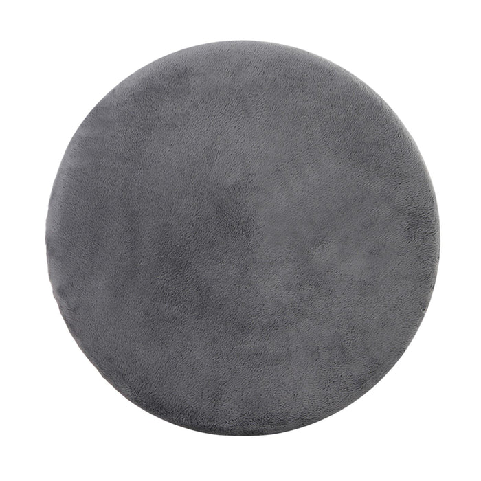 Crofta Memory Foam Swivel Seat Cushion Gray 16 Inches 360 Degree Rotation Round