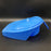 Crofta Blue Bedpan Bed Pan with Lid Handle for Bedridden Patient Women Men