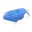 Crofta Blue Bedpan Bed Pan with Lid Handle for Bedridden Patient Women Men