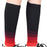 Crofta 1Pair Calf Compression Socks for Men Women Hikers Running Gym  Gradient Red