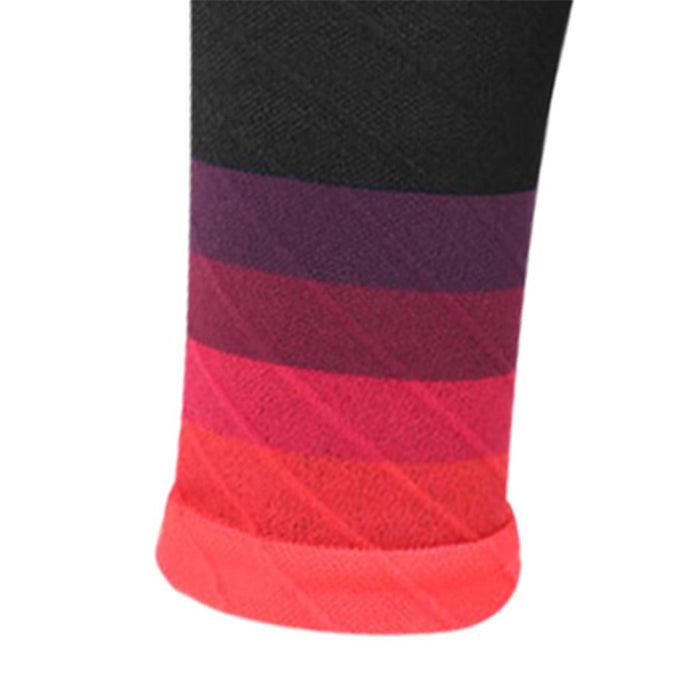 Crofta 1Pair Calf Compression Socks for Men Women Hikers Running Gym  Gradient Red