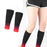 Crofta 1Pair Calf Compression Socks for Men Women Hikers Running Gym  Gradient Red