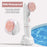 Crofta 2 in 1 Electric Facial Cleansing Brush Pore Oil with Soft Head Massaging