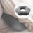 Crofta Donut Pillow Cushion Breathable Orthopedic Pregnancy Chair Pillow Grey