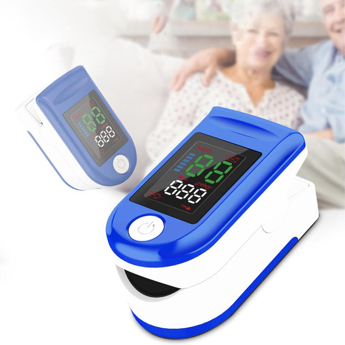 Crofta 1x Fingertip Pulse Oximeter Fast Spo2 Reading OLED Spo2 PR Meter for Gift Black