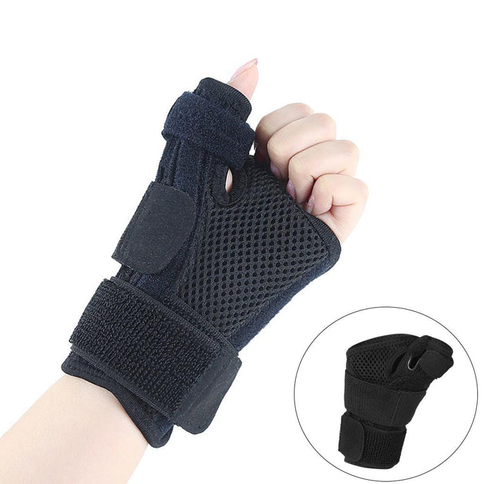 Crofta Wrist Brace Thumb Support Splint Stabilizer for Tendonitis Sprain Fracture