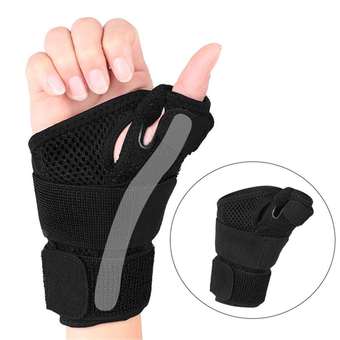 Crofta Wrist Brace Thumb Support Splint Stabilizer for Tendonitis Sprain Fracture