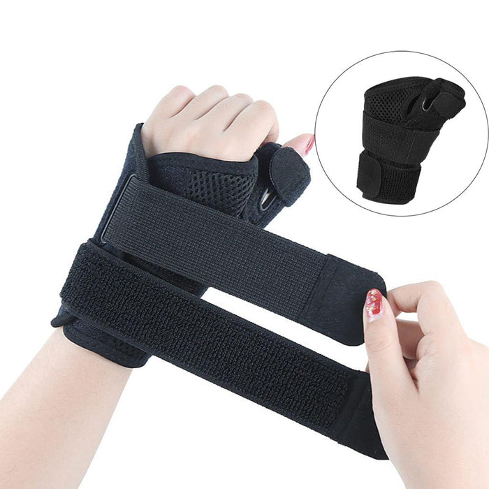 Crofta Wrist Brace Thumb Support Splint Stabilizer for Tendonitis Sprain Fracture